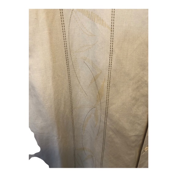 Men’s Cubavera Casual Button Down Short Sleeve Shirt - XL - Picture 4 of 5